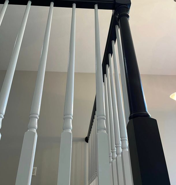Interior painting project by Roll With It Painting