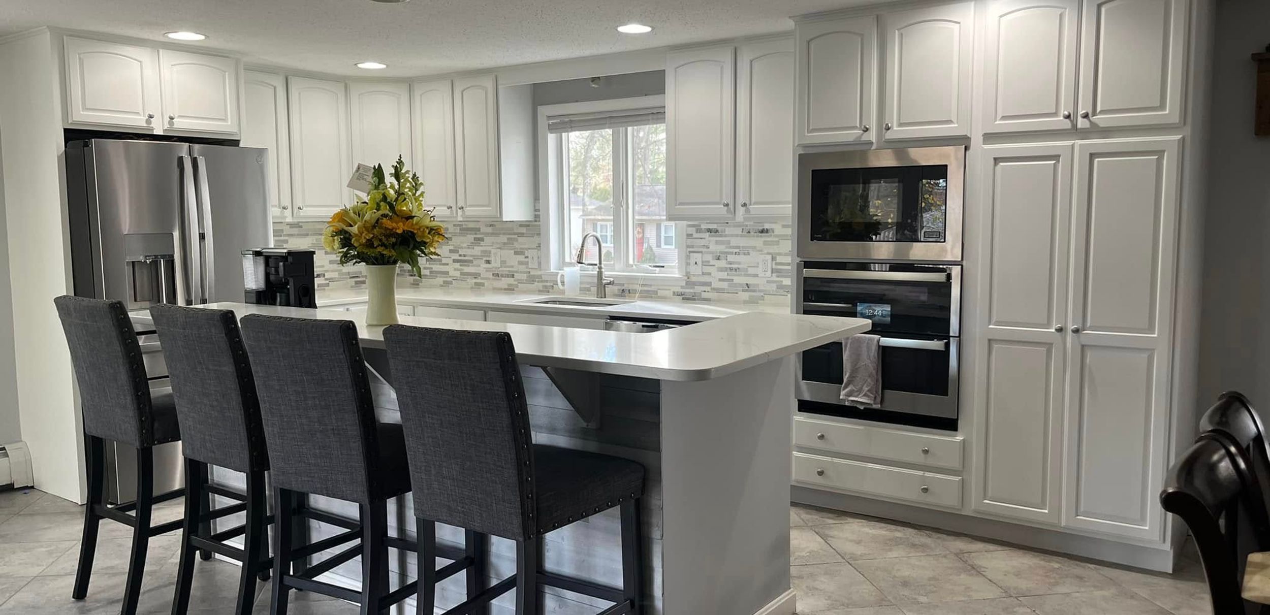 Interior painting project by Roll With It Painting Services
